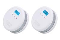 Detector inalámbrico de la alarma del monóxido de carbono de la seguridad en el hogar con la pantalla LED