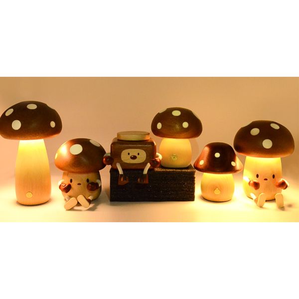 Cute Mushroom Shape Table Astmosphere Night  Lamps for Children Gift