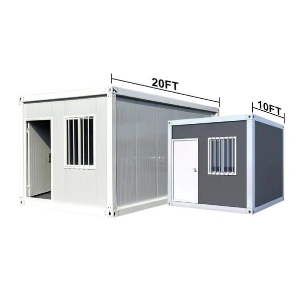 エネルギー 省エネ 素材 を 備えた 持続可能な 平ら な コンテナ 家