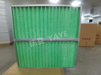 Mini Industrial Pleated Pre Filter G1-G4 Primary Aluminum Frame