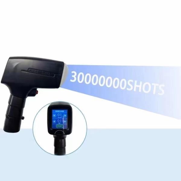 Permanent Ice Diode Laser Hair Removal Beauty Machine 1200W Titanium Platinum