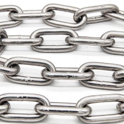 Polished Stainless Steel Short Link Chain Easy To Install  Rust Resistant