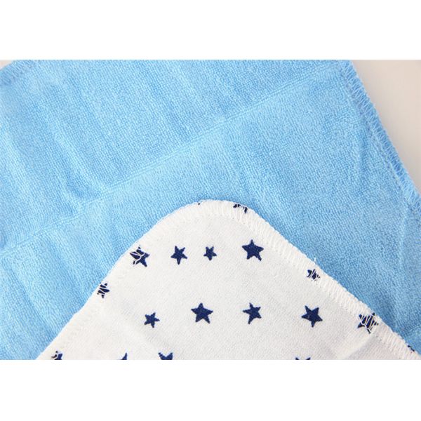 Soft And Luxurious Baby Bath Washcloths 80% Organic Cotton 20% Polyester