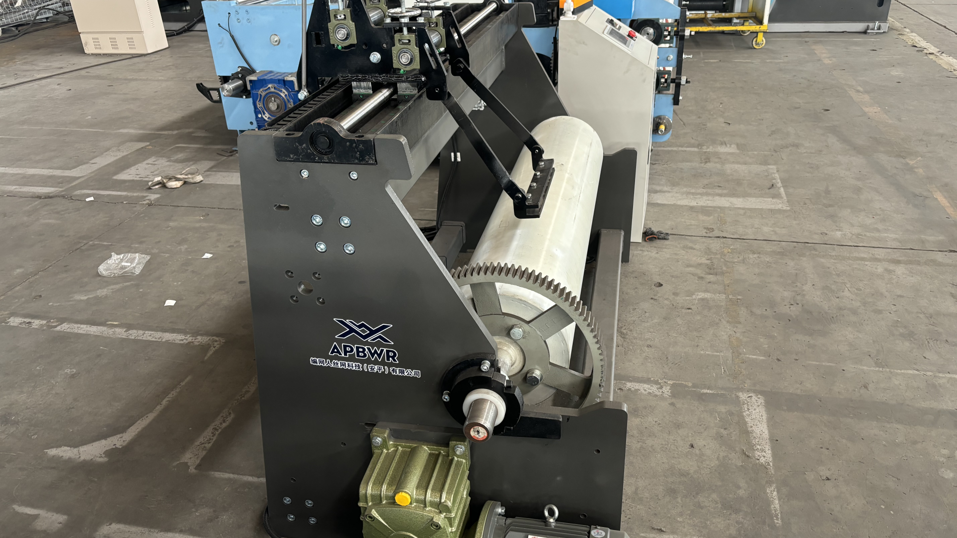 Efficient Max 100 R/H Wire Mesh Weaving Machine Stable Running 1600D