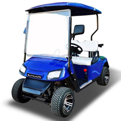 Fornecimento de carrinho de golfe personalizado de carrinho de golfe legal para estrada elétrica para duas pessoas 25 mph -40 mph