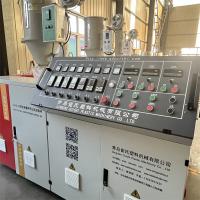 Máquina de extrusão de tubos de abastecimento de água de conduta elétrica de plástico HDPE PE PP PPR