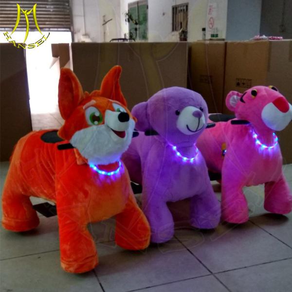 Hansel best selling play games for shopping malls token operated animal motorized rides