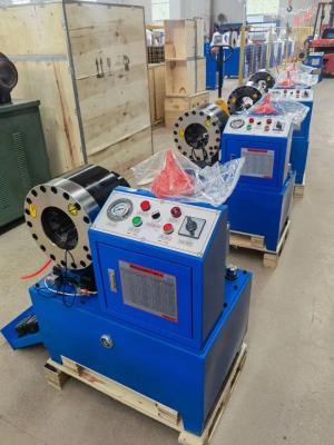 máquina hidráulica de friso da imprensa da mangueira da máquina da mangueira de 220V 50HZ DX68