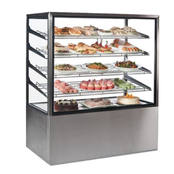 Commercial Heated Display Cabinet Pie Warmer Hot Food Showcase Fried Chicken Food Display Warmer