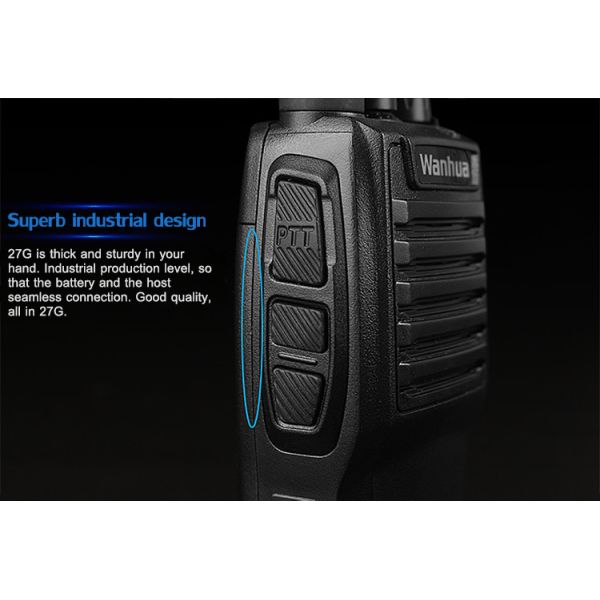 2W UHF Walkie-Talkie Radios for Customization and Long Range Communication Wanhua WH27G