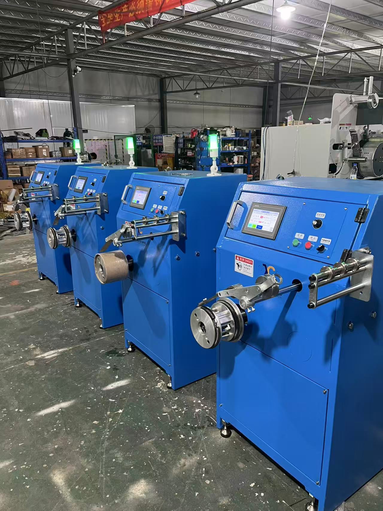 CE ISO High Speed Spiral Winder 300m/Min Strap Winding Machine