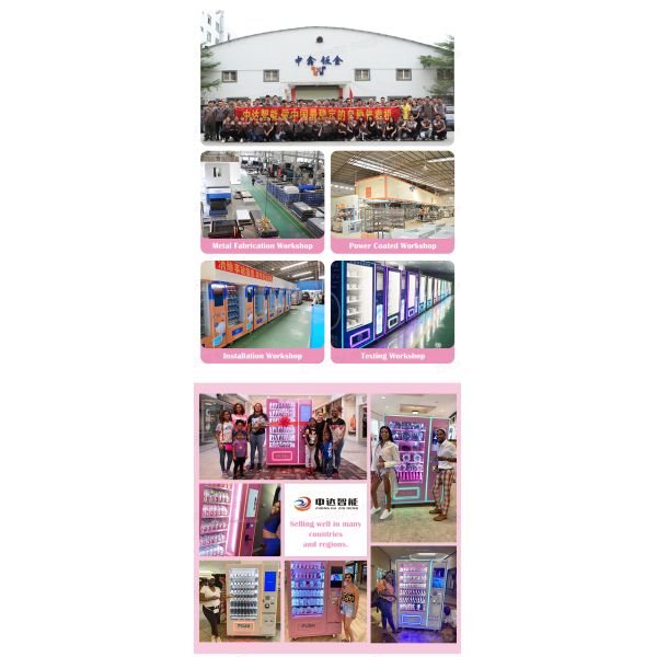 LED Light Custom Trading Card Vending Machine  49 Inches Remote Control Touch Screen Wigs Clothes Vending Machine