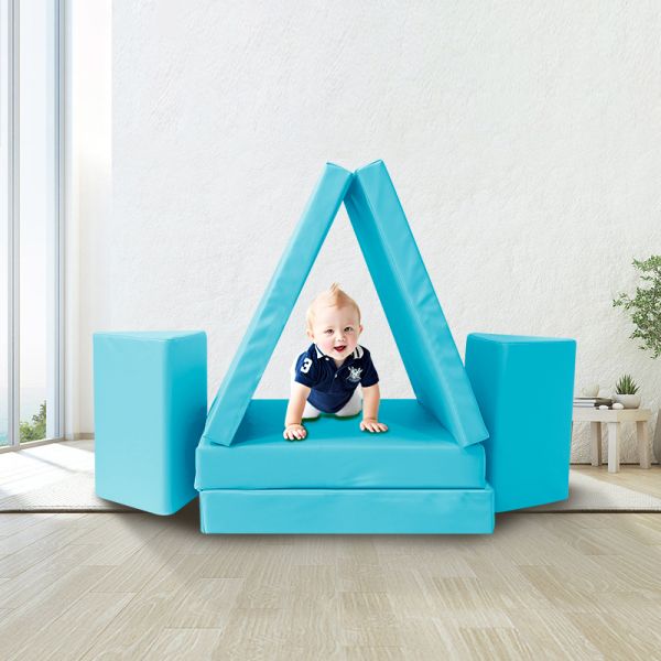 Customized Waterproof Inner Liner Kids' Explorer Play Foam Couch Sofa
