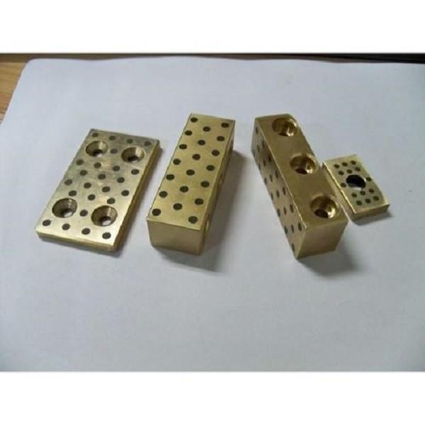 Brass Embedded Oilless Wear Plate High Hardness For Steam Locomotive Production Lines