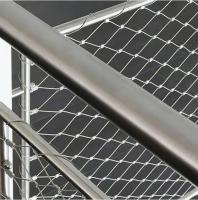 Réseau de câbles en acier inoxydable tissé à la main