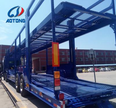 Reboque Juyuan Reboque de veículo para o mercado mexicano Carros de transporte 30T Max Carga útil
