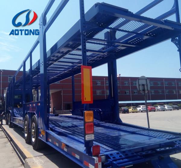 Reboque Juyuan Reboque de veículo para o mercado mexicano Carros de transporte 30T Max Carga útil
