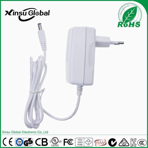 wall mount power adapter external 12V 2A power adapter for LED CCTV camera security system Led lamp
