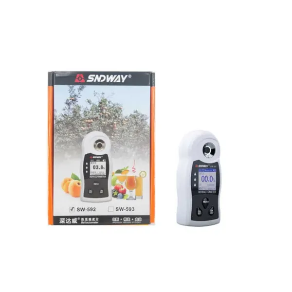 Digital Sugar Brix Meter Portable Refractometer Model Sw-592 593