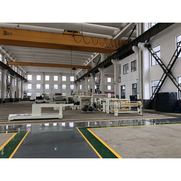 машины для производства бумажных ламинатов фильма 300kg/H ЕВА размотчица Shaftless сухой автоматическая соединяя