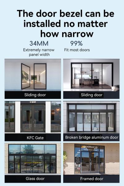 Qleung S960 Smart Door Lock With Card Key Code App Fingerprint Recognition For Home