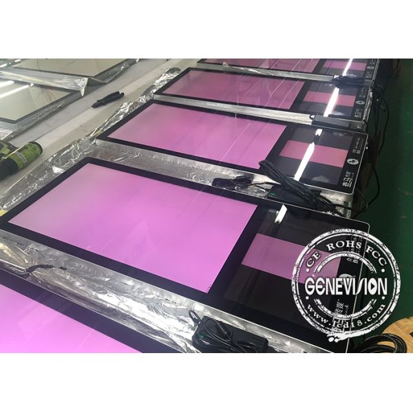 1080P Dual Screen Wall Mount LCD Display Remote Control With Android 8.1 System