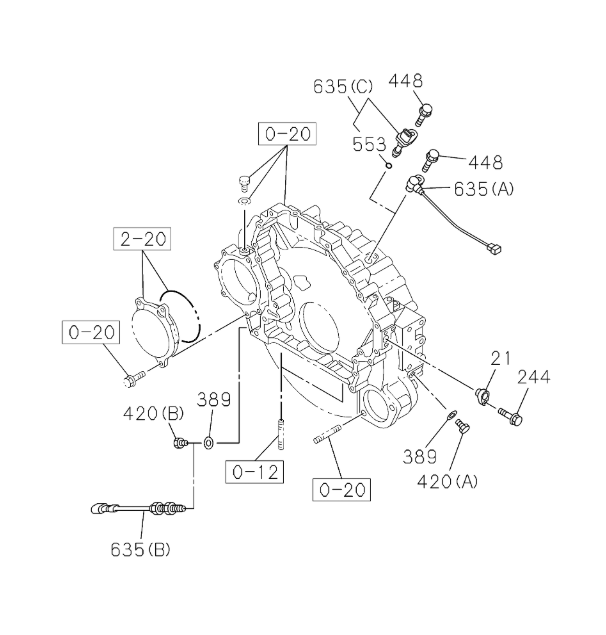 Части экскаватора датчика 8973061131 кривошина JCB220 4HK1 запасные Части экскаватора датчика 8973061131 кривошина JCB220 4HK1 запасные