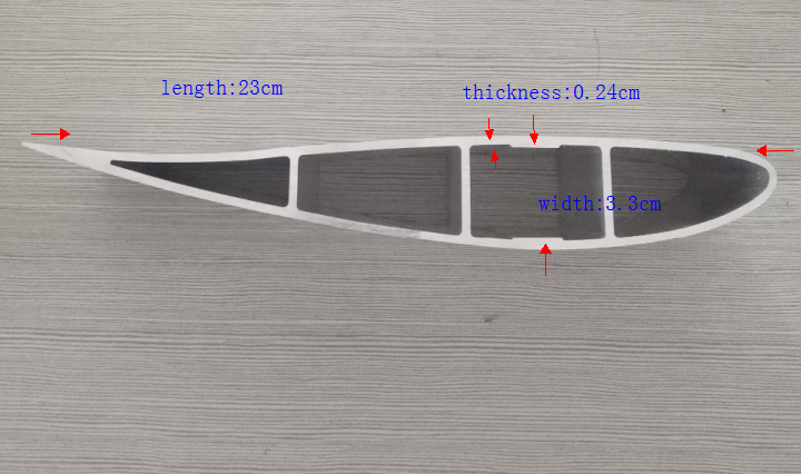 Lâmina de alumínio da extrusão do OEM de Industial 6061T6 com natural anodizada
