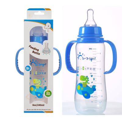 garrafa de alimentação recém-nascida do bebê 240ml