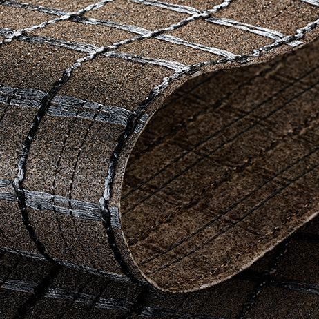 Любимец усиленный стежком стеклоткани 50gsm Geogrid ткани 50 50