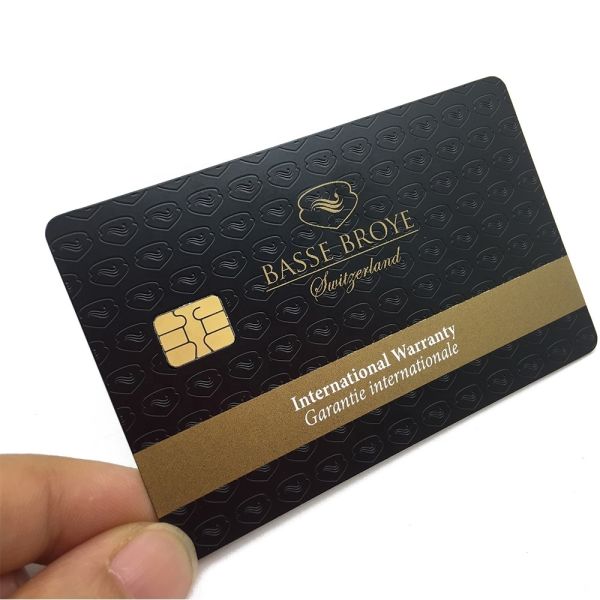 Custom Printed Metal Credit Card Blank Customize Printing Cr80 Standard Size Bank Card