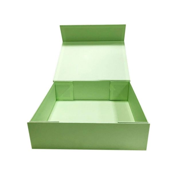 Foldable Paper Carton Gift Box Magnetic Cosmetic Packaging Box Custom Logo Printed