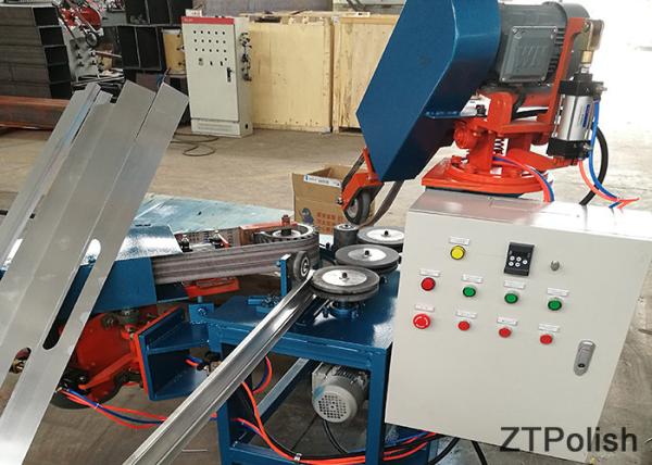 Automatic Stainless Steel Polishing Machine 380v/50-60HZ For Different Size Metal