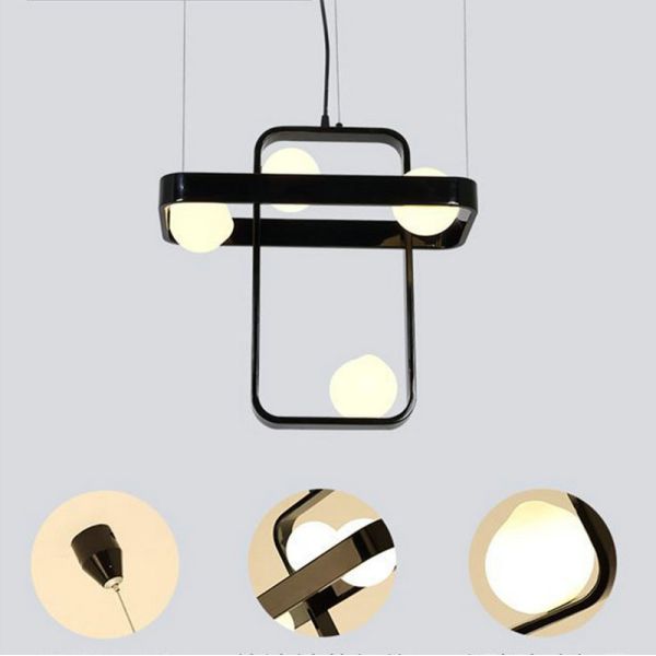 Vintage Iron Black Chandelier Ceiling Pendant Lighting Lamp