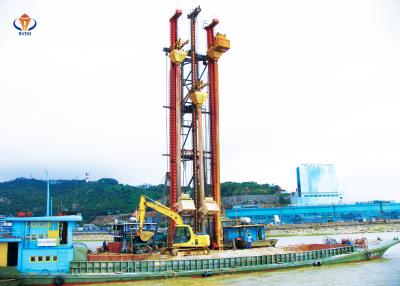 Compactação por vibraflotas de solos sem coesão BJZC-V400-180