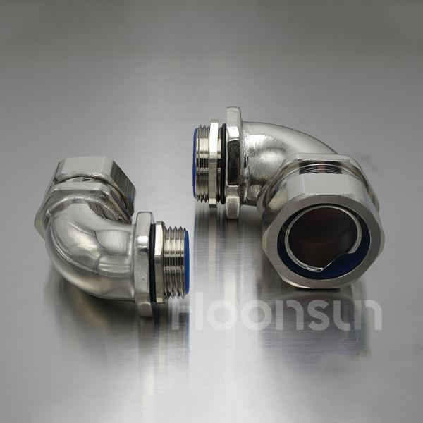 Durable 90° Degree Hose Fitting Right Angle Tube Connector Male Threaded Brass Union Connector​