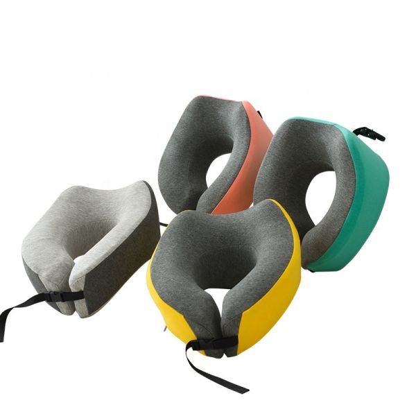 Advanced Memory Foam Travel Airplane Rest Pillow Neck Support Pillow for Long Flights