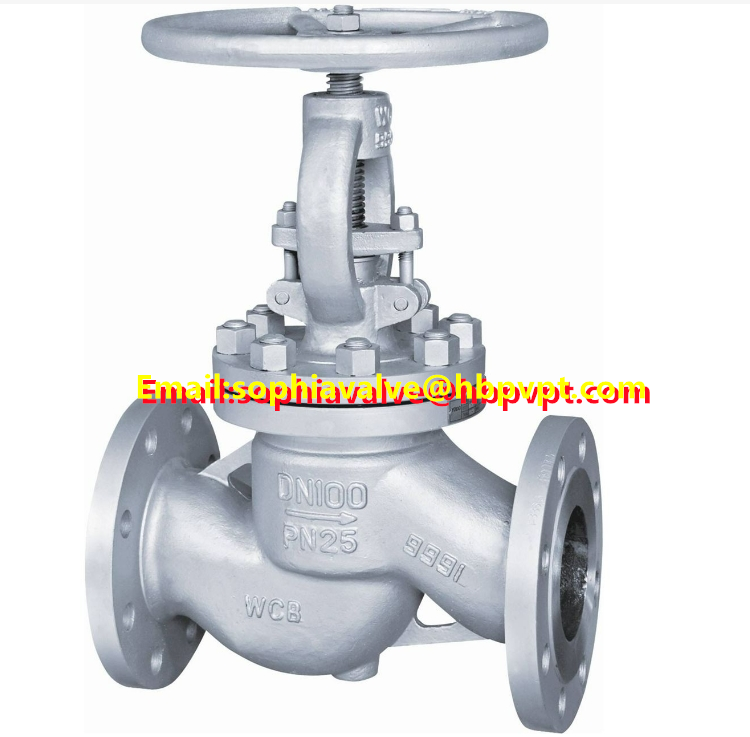 FLANGED globe valve BODY cast steel STANDARD ansi