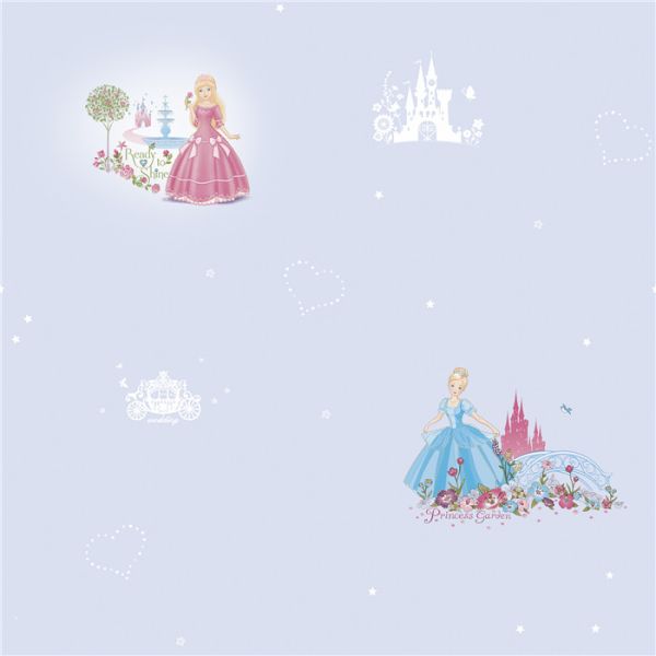 Healthy Embossed Kids Bedroom Wallpaper Moisture Proof With Light Green Color