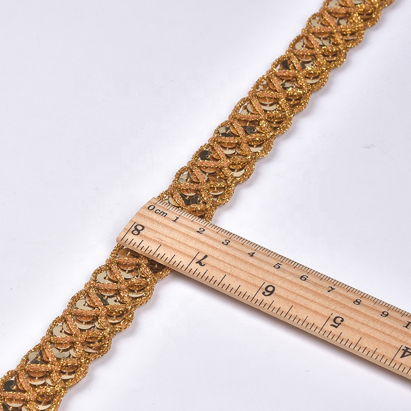 отделка ленты Sequin 2cm