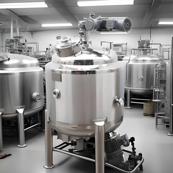 Custom-made 500L/1000L Stainless Steel Homogenizer and Disperser for Chemical Slurries and Liquid Mixing