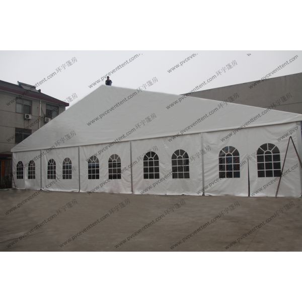 Waterproof Outdoor Show PVC Tents Aluminum Frame With Windows