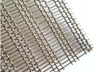 Type tissé par conception de cadre grillage de tissu de clivage de mur d'acier inoxydable en stock
