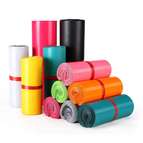 Moistureproof Personalized Shipping Bags Multicolor Recyclable