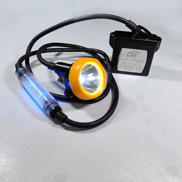 7800mah Lamparas Mineras Rechargeable Mining Cap Lights With Safety Rear Light