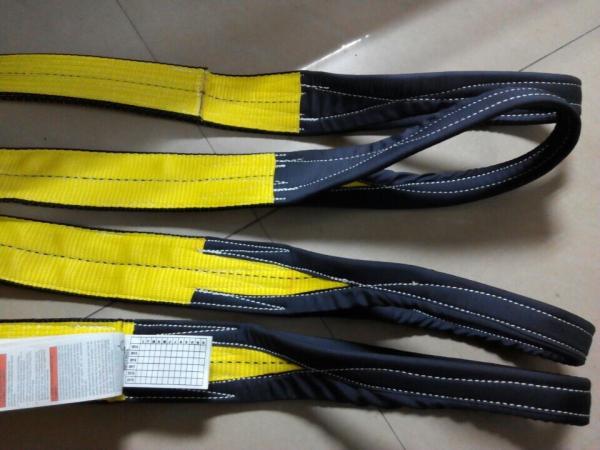polyester web sling  safety factor 5:1  , According to ASME B30.9 , WSTD standard