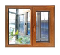 Double balançoire intérieure Casement fenêtre porte en bois regarder UPVC