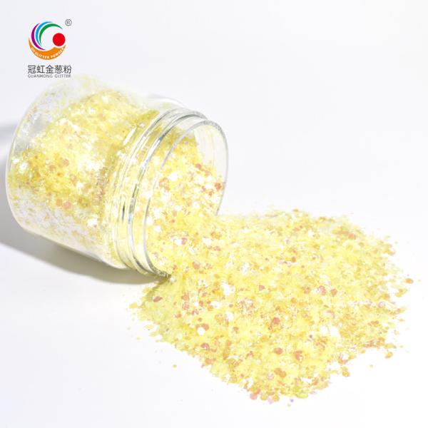 Chunky Iridescence Rainbow Loose Cosmetic Glitter Star Heart Shaped