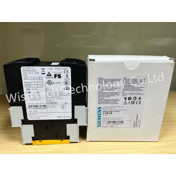 3TK2810-1BA41 Relais de segurança SEGURANÇA VELOSIDADE MONITOR