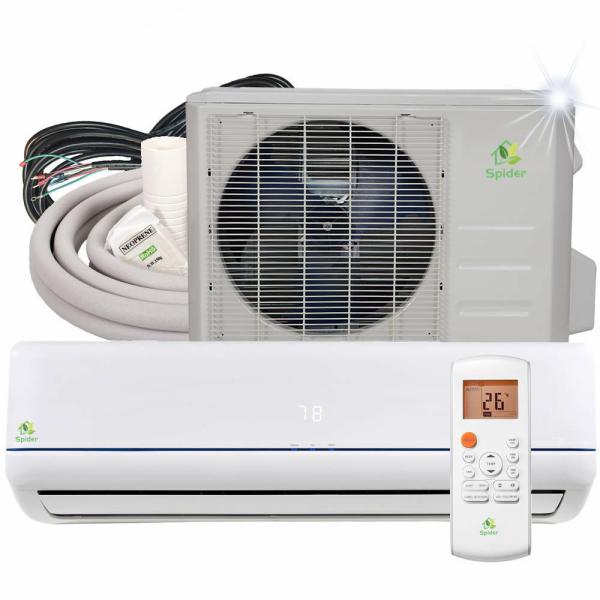 Bedroom / Book Room 12000 BTU Split Air Conditioner 1 Tons Weight White Color